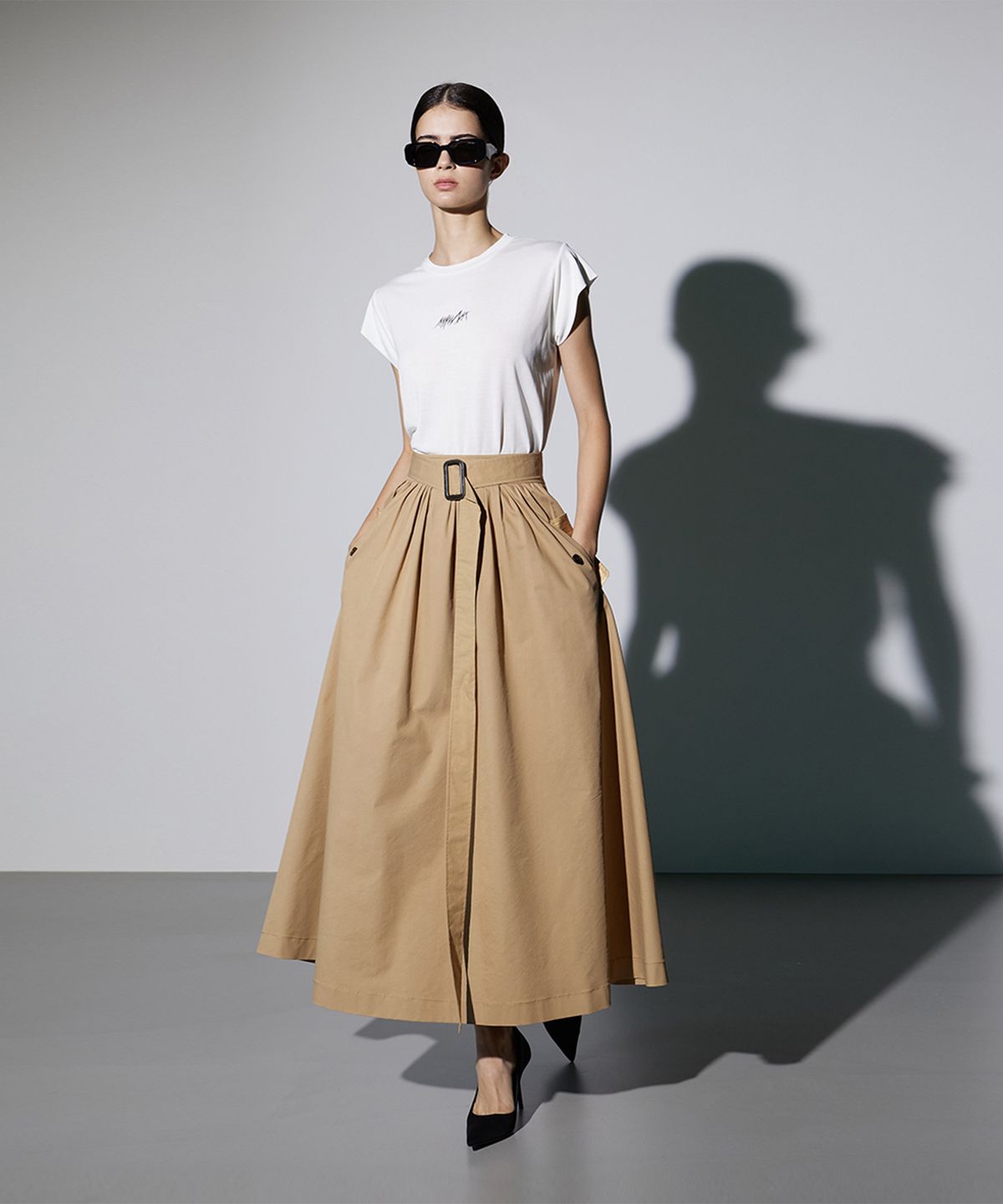 므아므(MMAM) Trench skirt