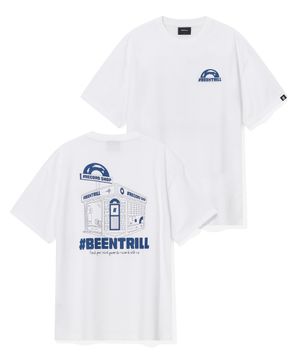 바이닐샵 티셔츠(화이트)