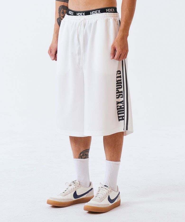 자이언트핏 매쉬 버뮤다 쇼츠 (White)
