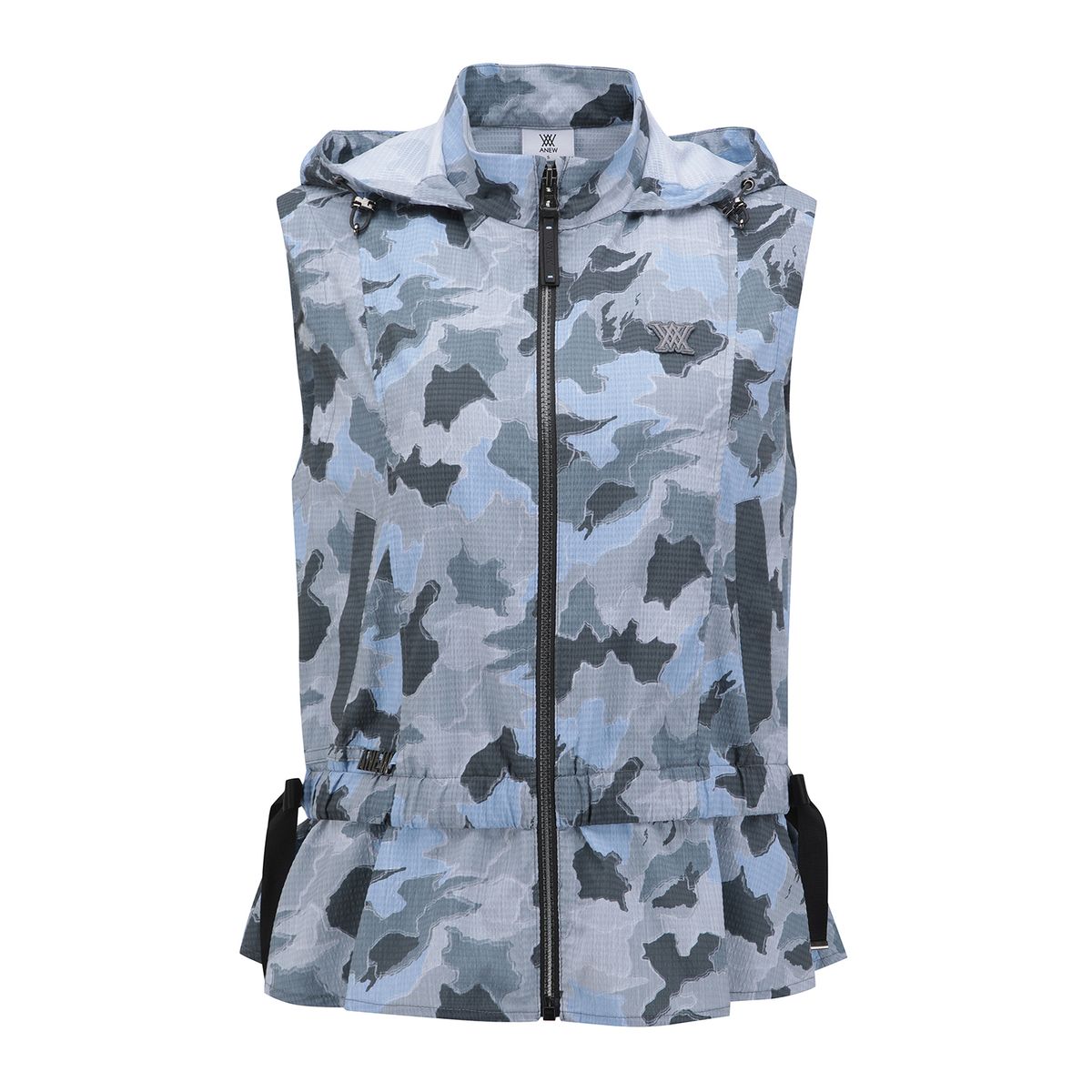 어뉴골프(ANEW GOLF) WOMEN SM WAVE PATTERN VEST_BL