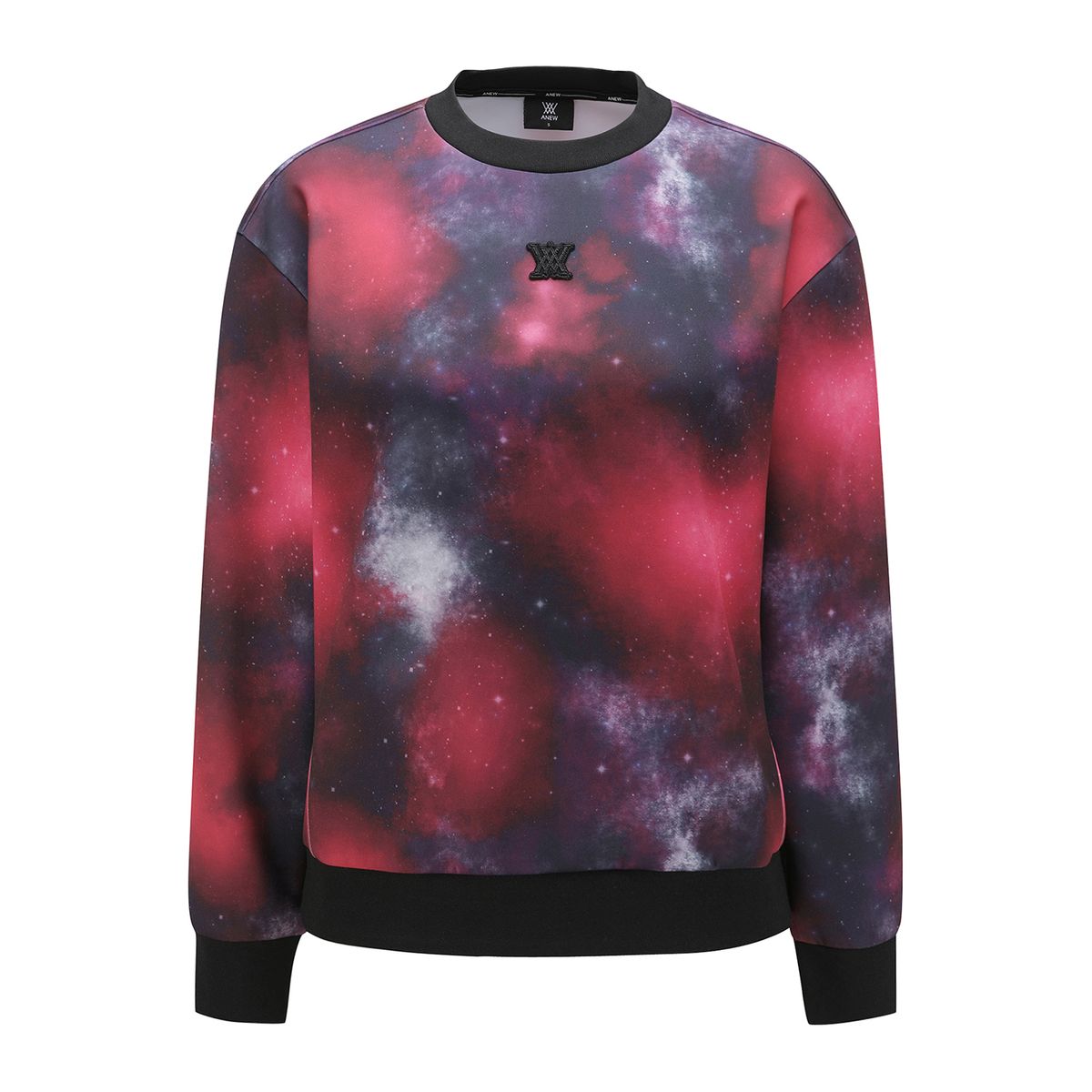 어뉴골프(ANEW GOLF) WOMEN SP GALAXY PATTERN SWEATSHIRT_RE