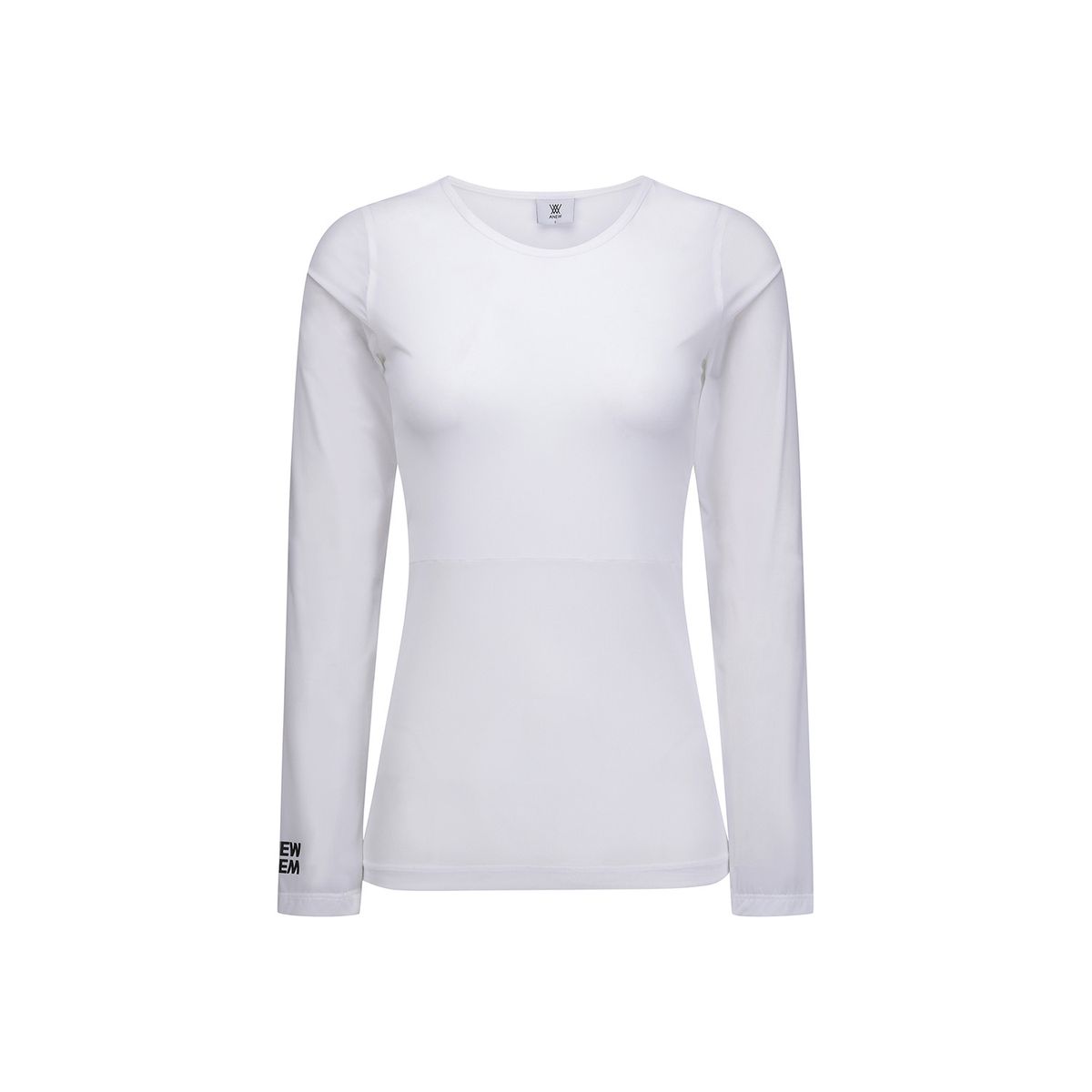 어뉴골프(ANEW GOLF) WOMEN SM ROUND NECK BASELAYER_WH