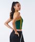 우먼스 시그니처 스포티 라인 브라탑 (Deep green)