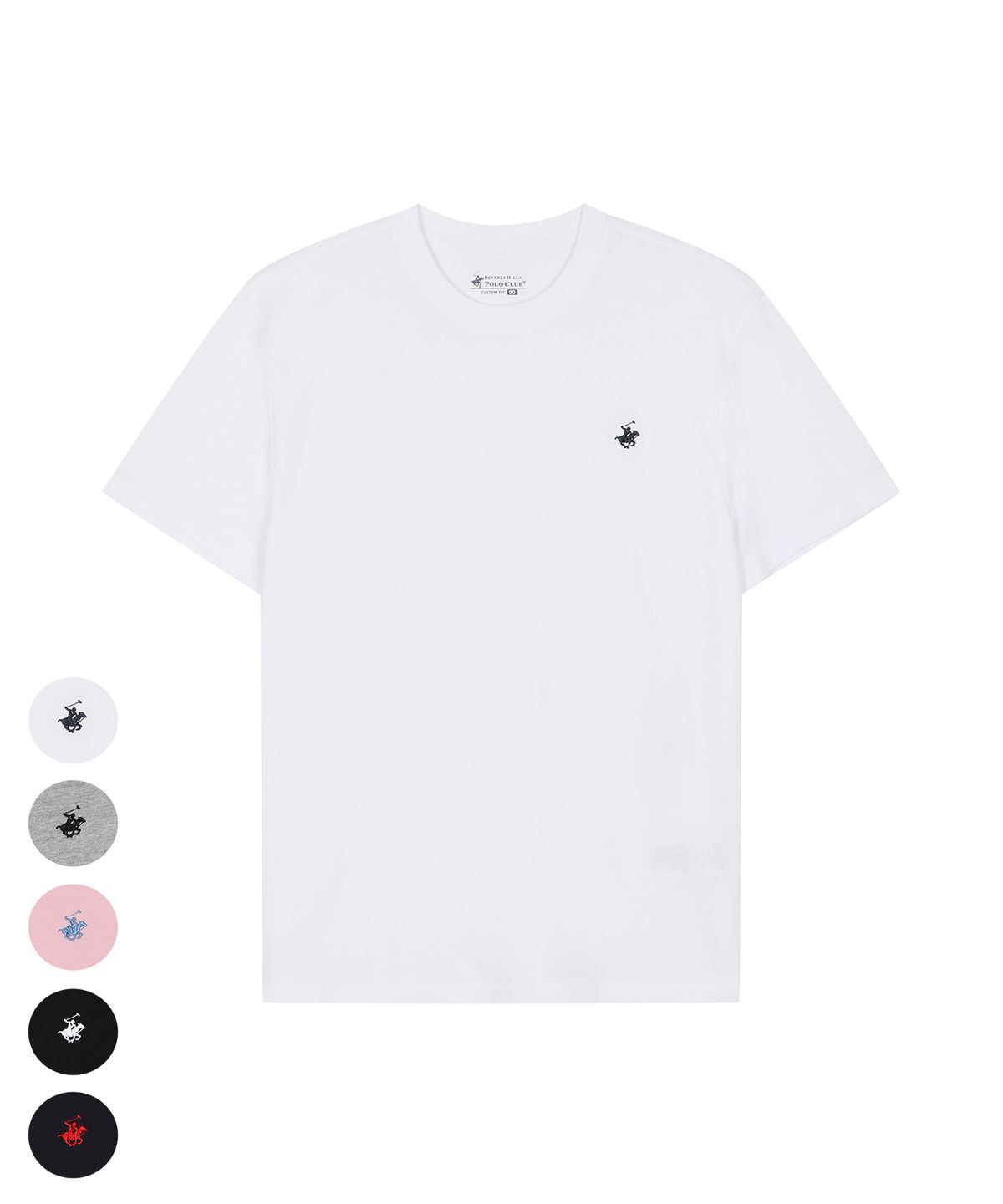 비버리힐스 폴로클럽(BHPOLOCLUB) 여성 베이직 코튼 반팔티 5Color TS004