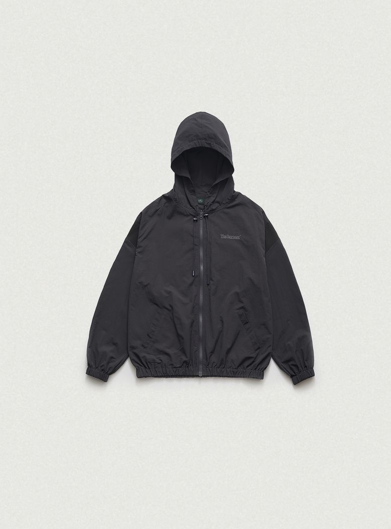 Snuggle Hooded Jacket_Charcoal