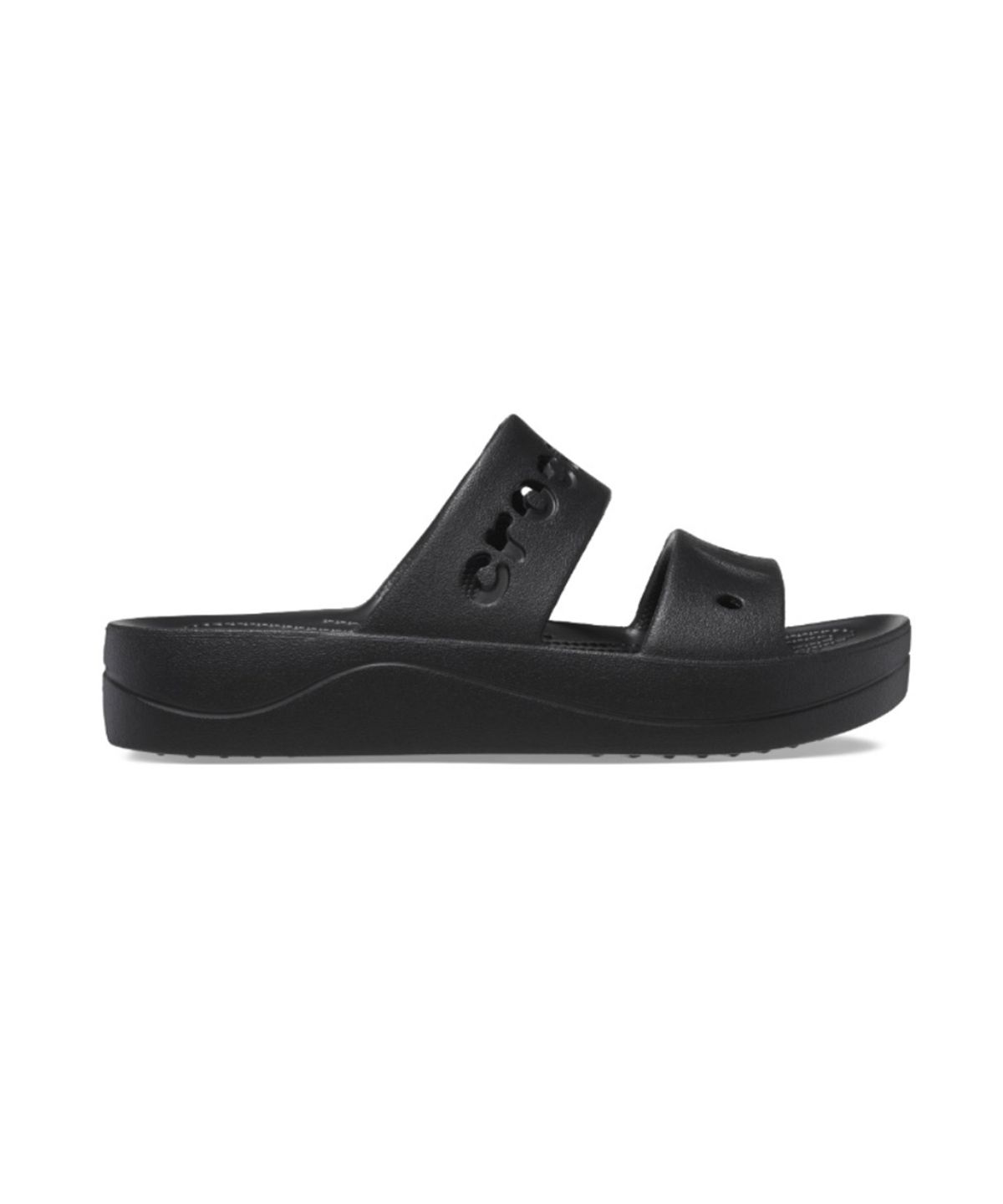 크록스(CROCS) 여성 바야 플랫폼 샌들 BK (25SWSD208188)