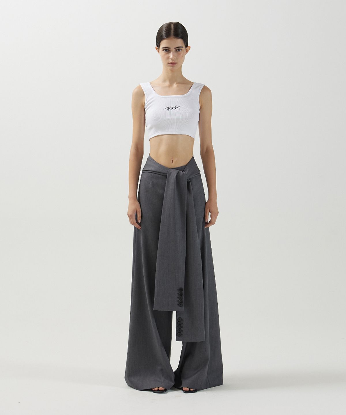 므아므(MMAM) Tie-up sleeve pants