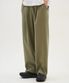 Deep One Tuck Sweat Pants [Olive]