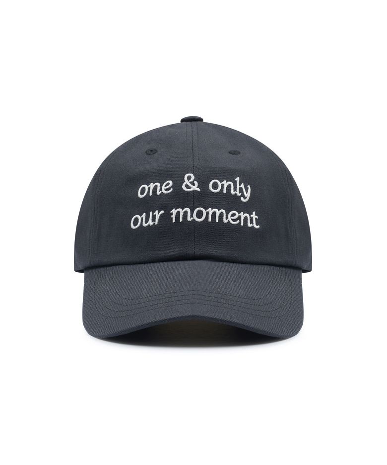 Our moment Ball Cap (Charcoal)