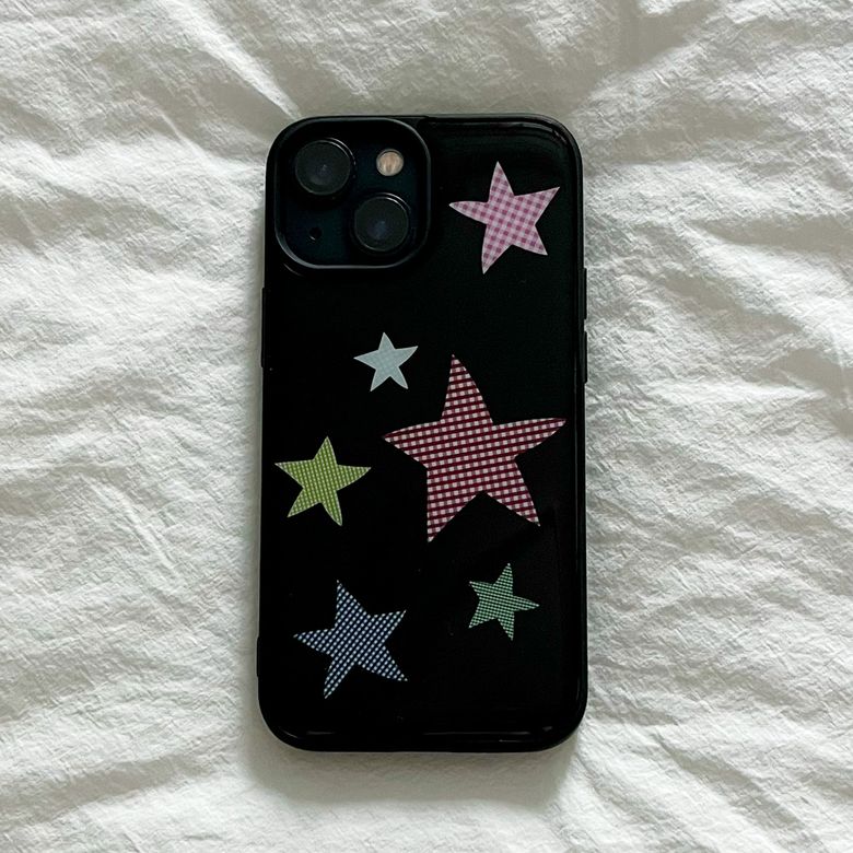 check star case (black)에폭시 범퍼케이스 [글로시/맥세이프]