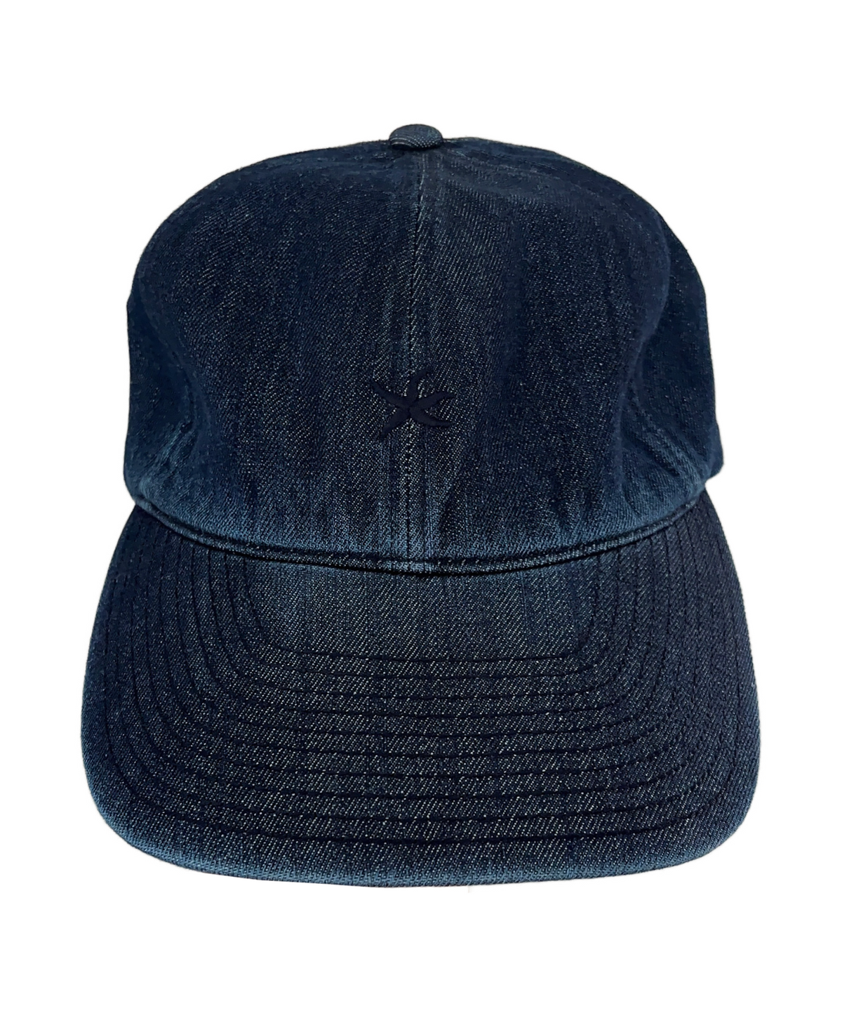더콜디스트모먼트(THE COLDEST MOMENT) TCM mini logo denim cap (blue)