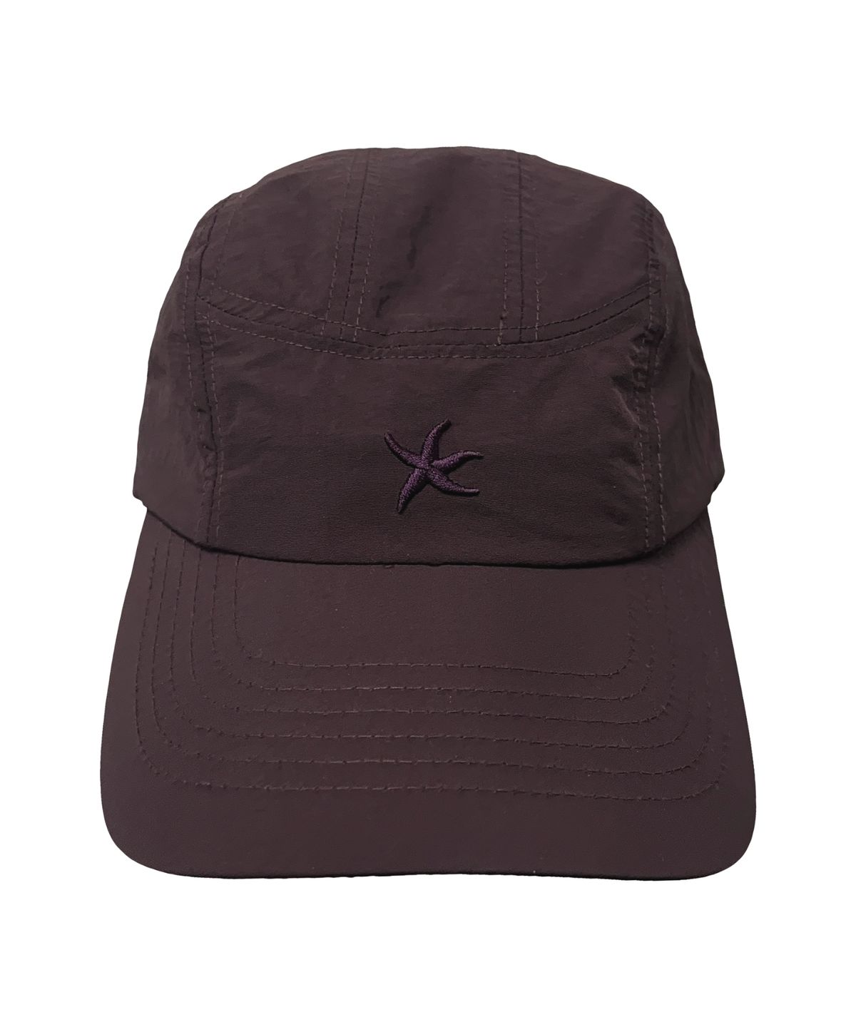 더콜디스트모먼트(THE COLDEST MOMENT) TCM starfish nylon 3 panel cap (burgundy)