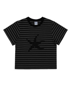 TCM starfish stripe T (black)