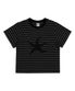 TCM starfish stripe T (black)