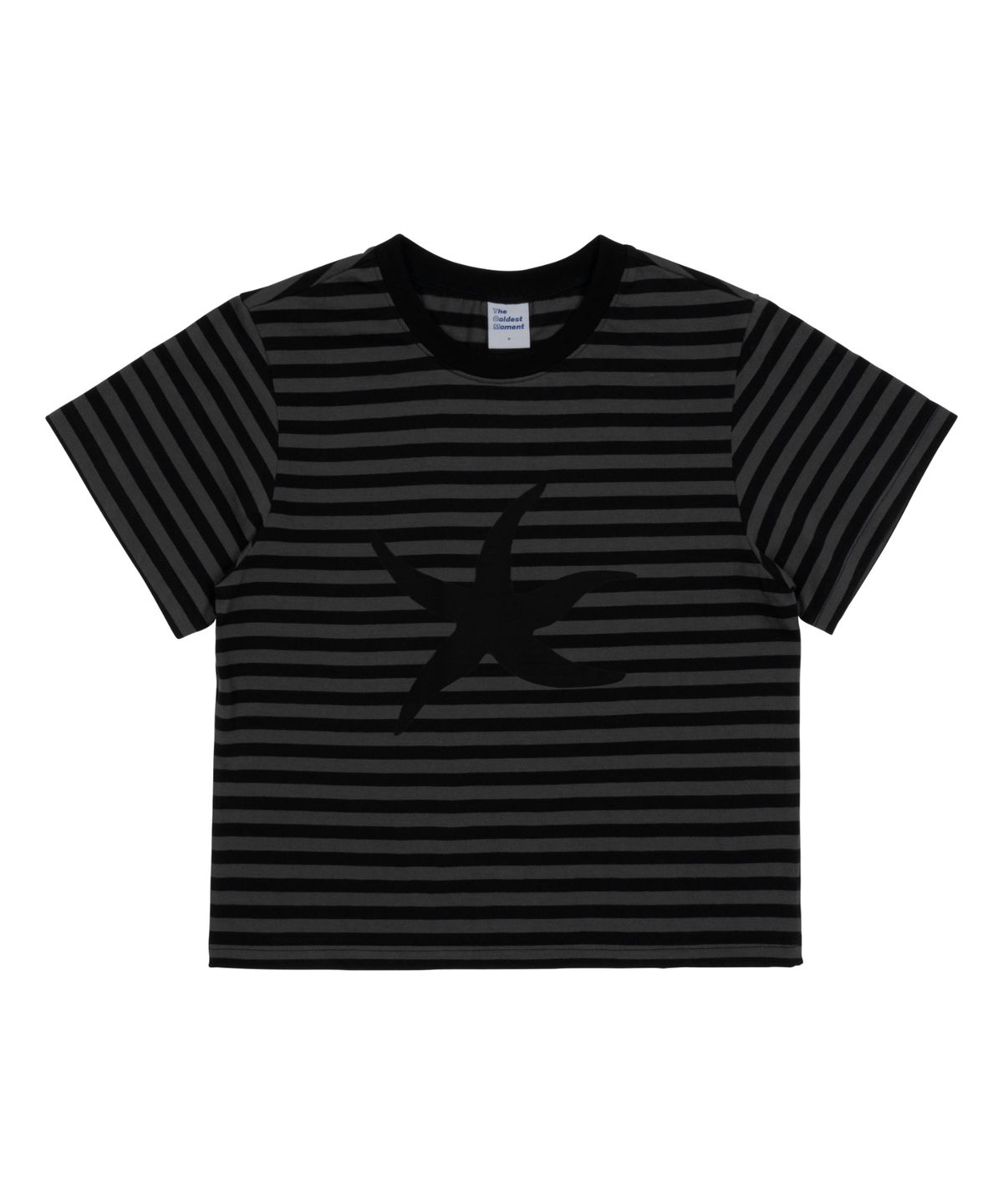 더콜디스트모먼트(THE COLDEST MOMENT) TCM starfish stripe T (black)