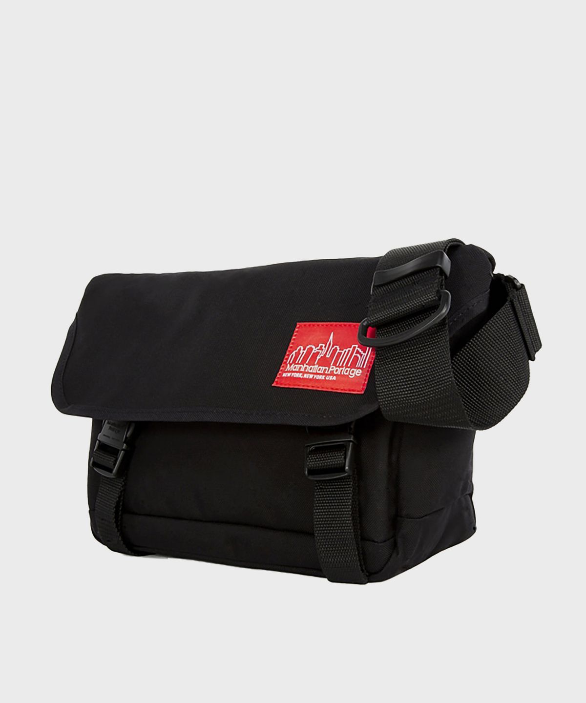 맨하탄 포티지(MANHATTAN PORTAGE) 켄트 메신저백 L BLACK