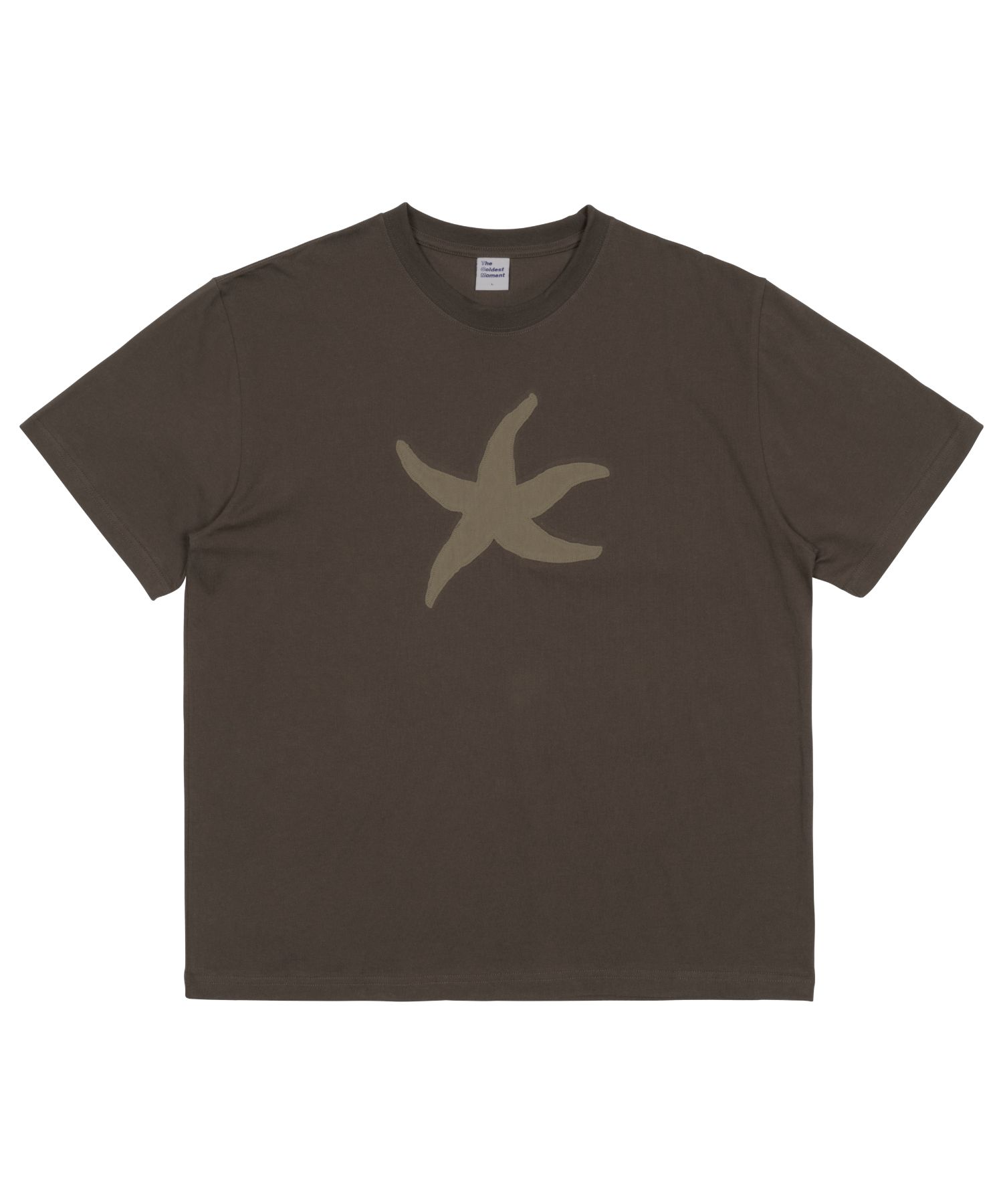 ★THE COLDEST MOMENT★ TCM vintage starfish T MUSINSA | THE COLDEST MOMENT TCM vintage starfish T (brown)