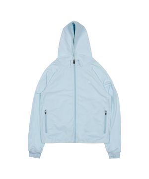 TCM starfish light hooded zip-up (sky blue)