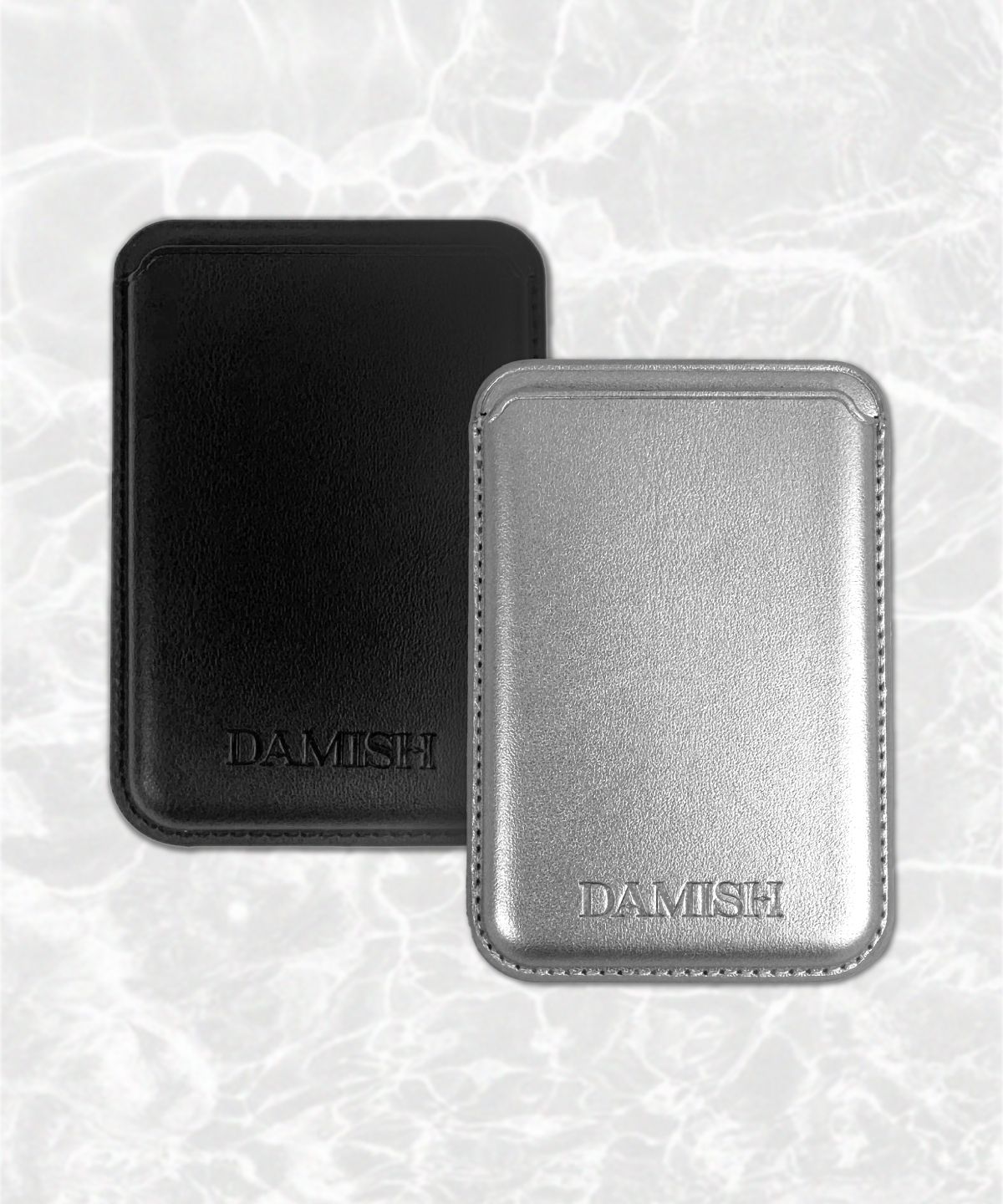 다미쉬(DAMISH) 로고 맥세이프 카드지갑[2color]