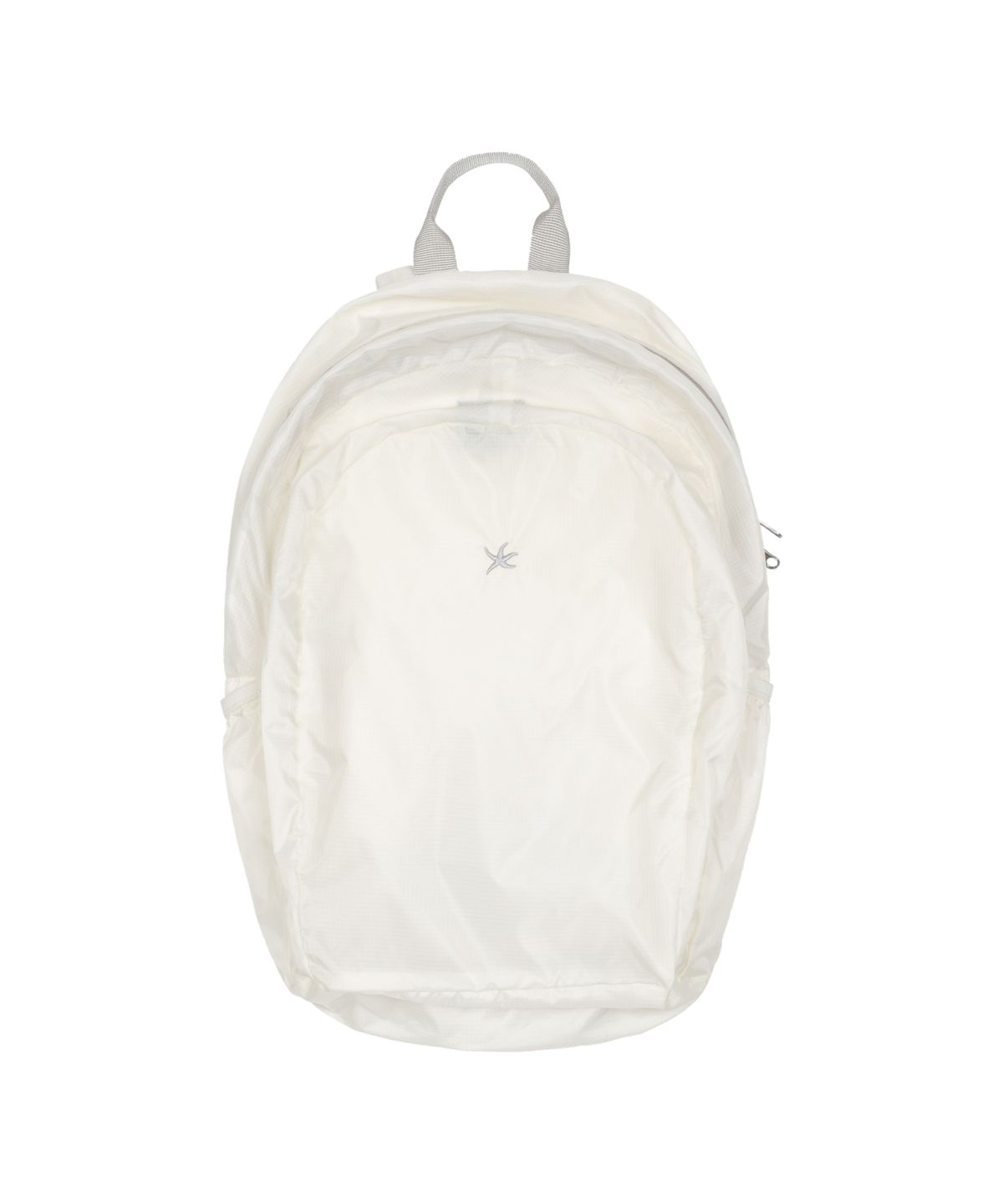 더콜디스트모먼트(THE COLDEST MOMENT) TCM mini logo packable backpack (cream)