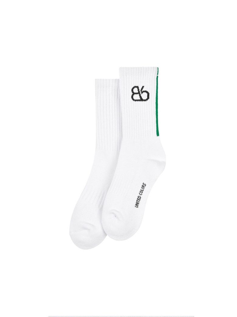 비비 러닝 크루 삭스 (White)