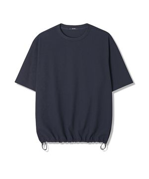 남성 베이직 반팔 티셔츠 (DK-NAVY) (HB4ST36)