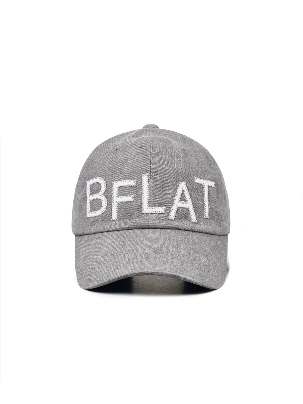 비플랫 베네통(Bb' BENETTON) 비플랫 베이스 볼캡 (Dark Grey)