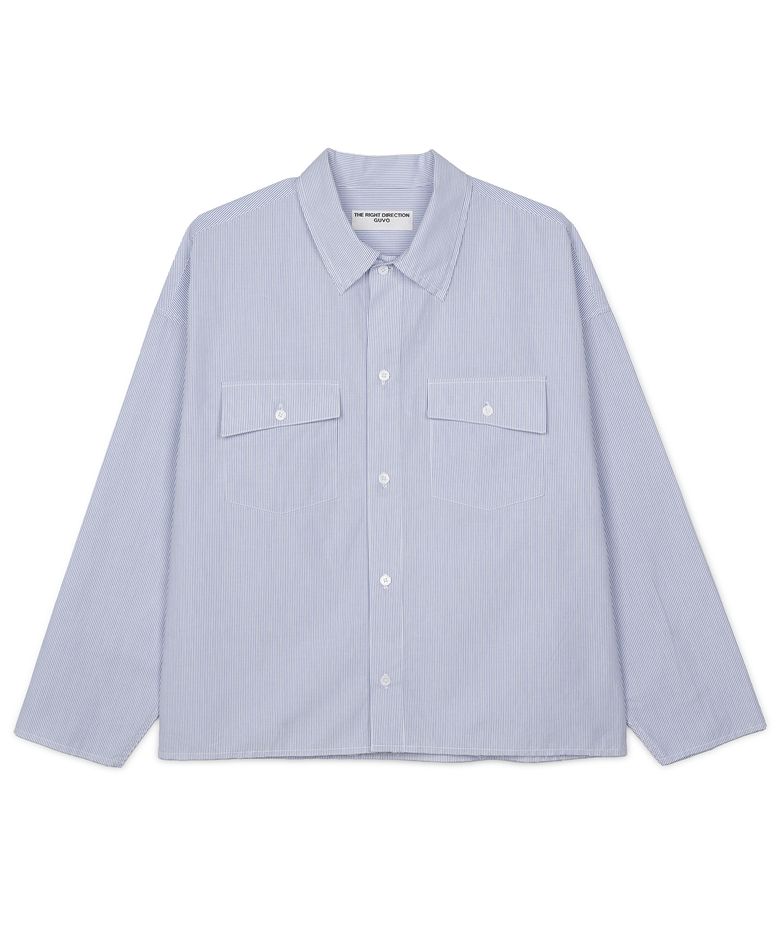 Cut-off stripe shirts
