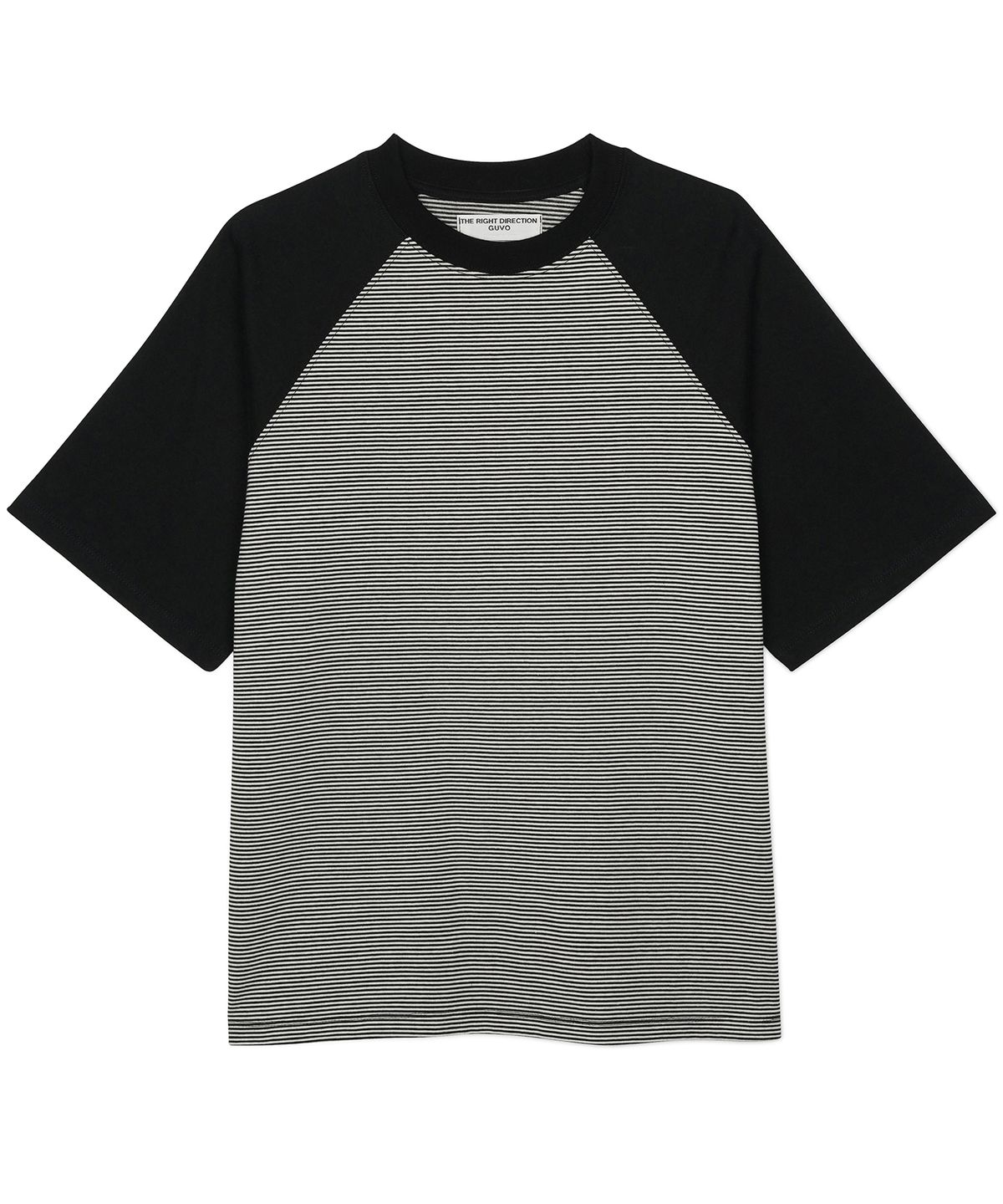 구보(GUVO) 3/5 SLV tee, stripe