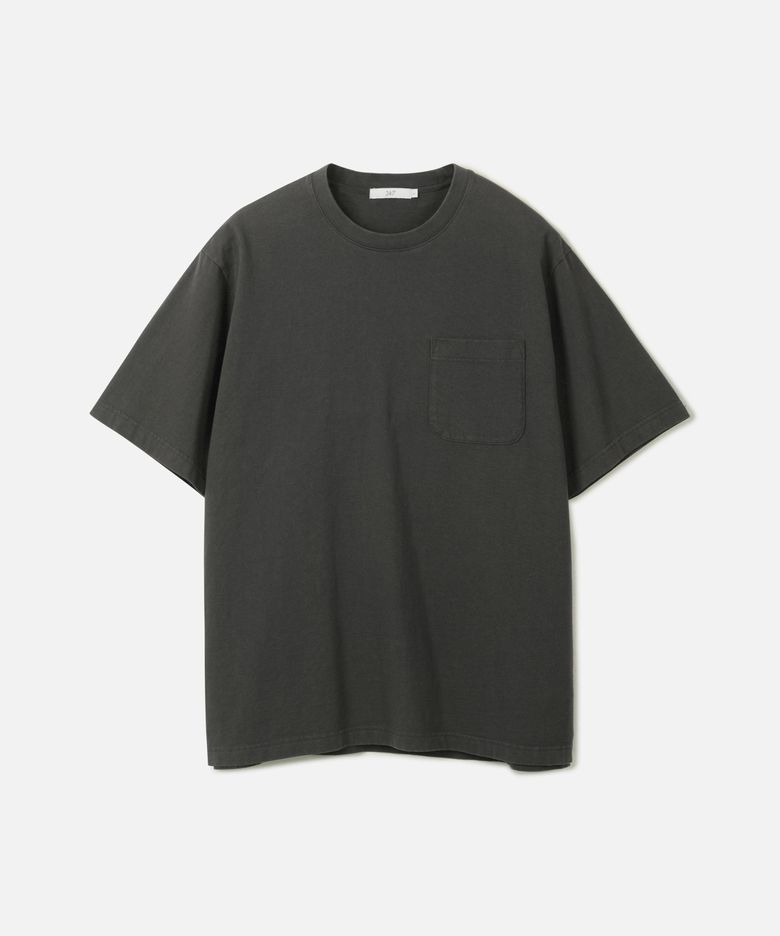 다이드 워싱 빈티지 티셔츠 CHARCOAL