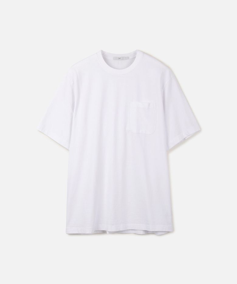 다이드 워싱 빈티지 티셔츠 WHITE