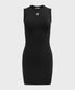 (W) 문 로고 니트 미니 드레스 블랙 MOON LOGO KNIT MINI DRESS BLACK