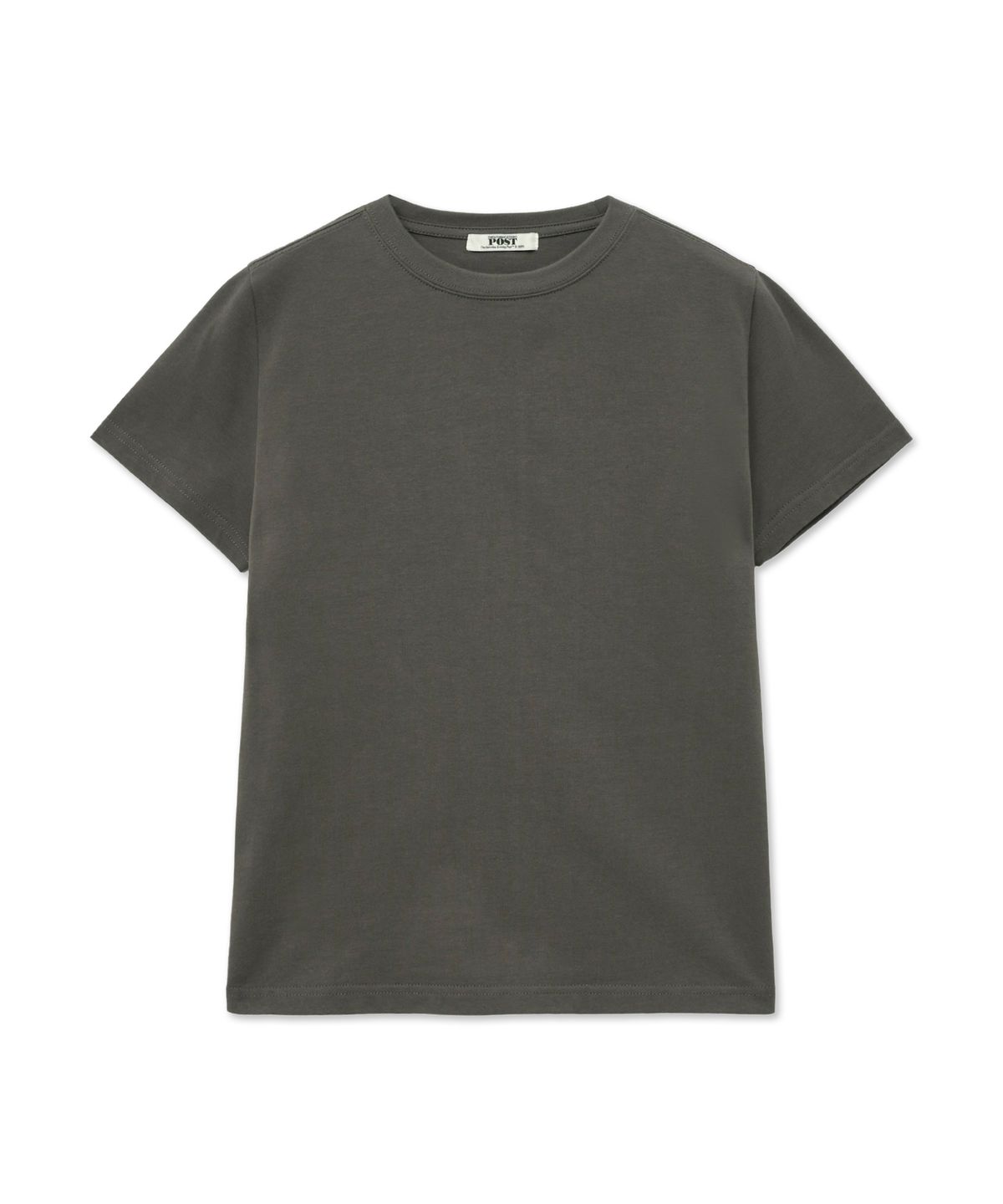 더 새터데이 이브닝 포스트(THE SATURDAY EVENING POST) Supima Cotton Regular Fit T-Shirt_Charcoal