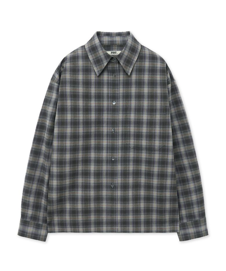 Vintage Check Shirts_Gray
