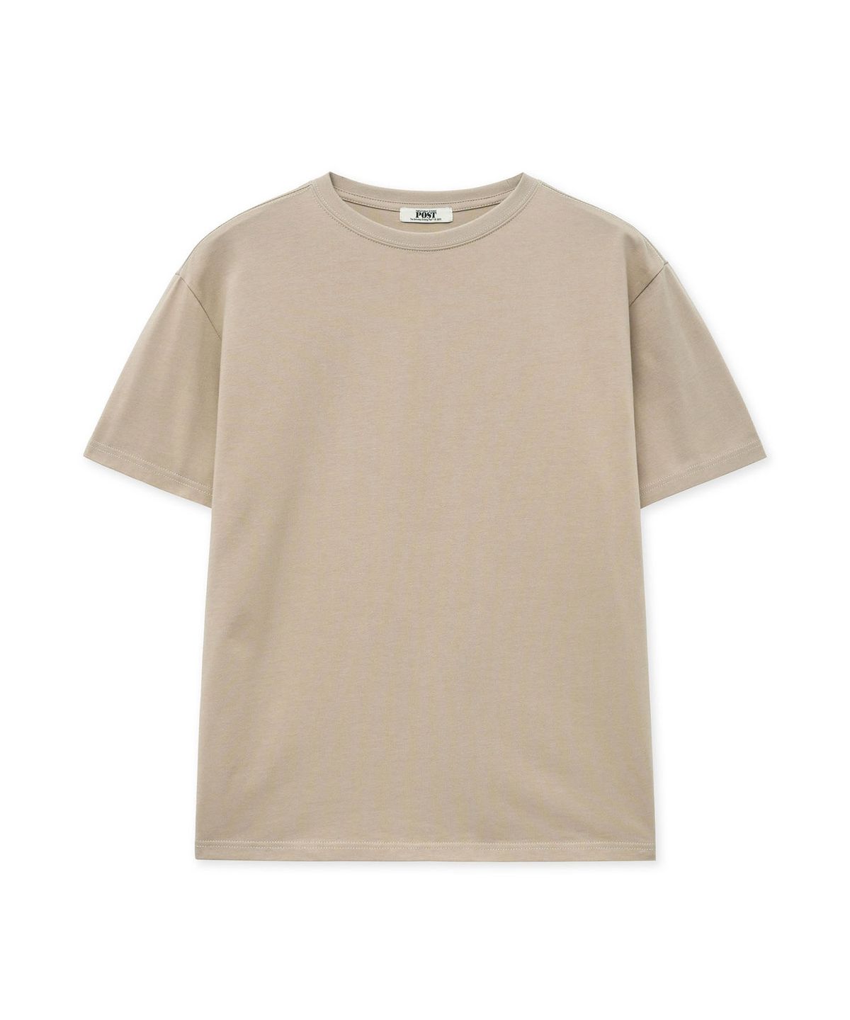 더 새터데이 이브닝 포스트(THE SATURDAY EVENING POST) Supima Cotton Loose Fit T-Shirt_Beige
