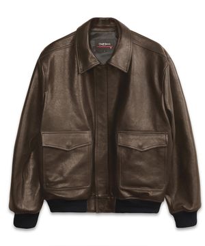 프리미엄 베지터블 클래식 A-2 자켓 HEATHER BROWN
