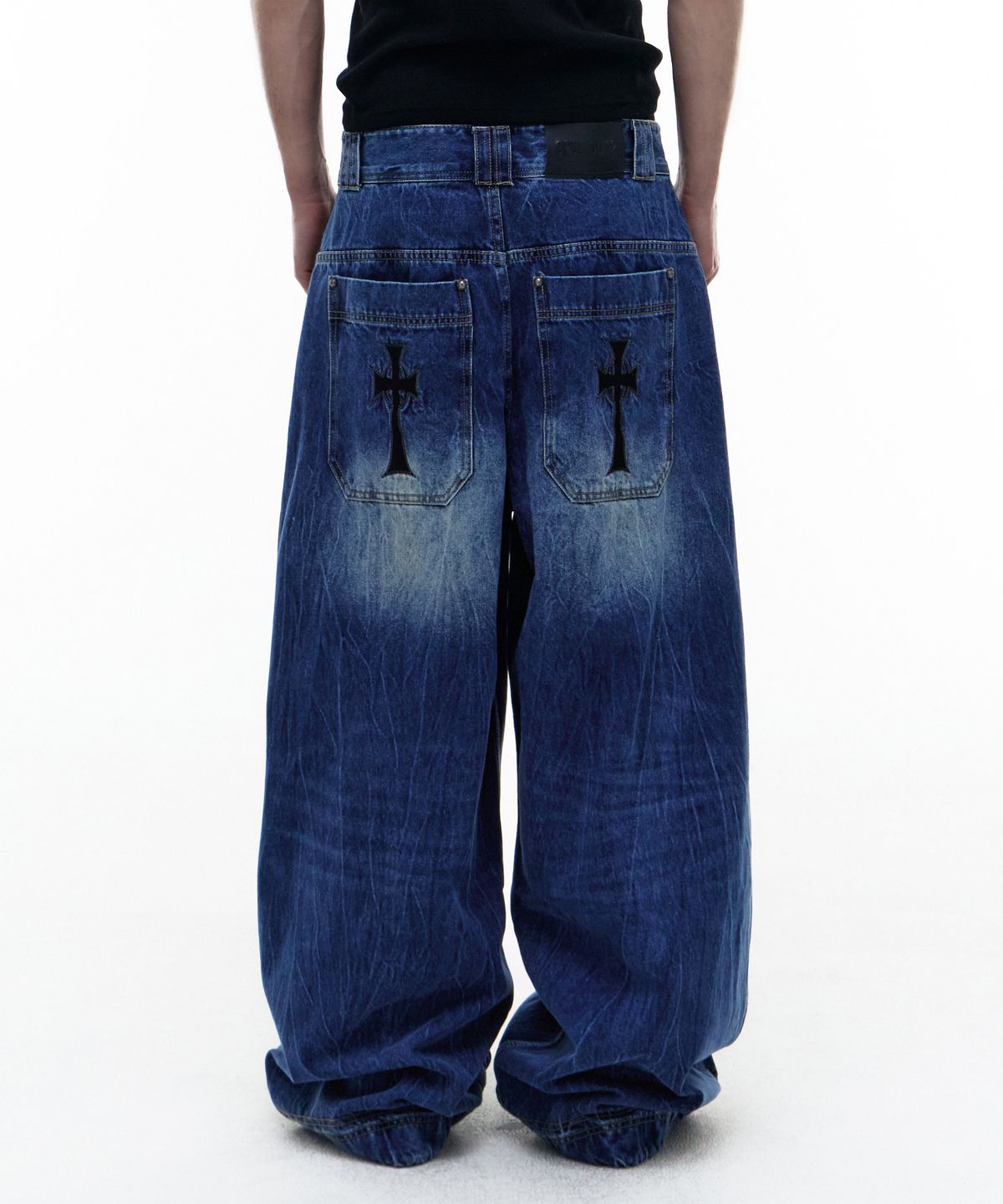 오퍼스 0012(OPUS 0012) Op. 09 SAVANNA MELTED DENIM PANTS M/BLUE