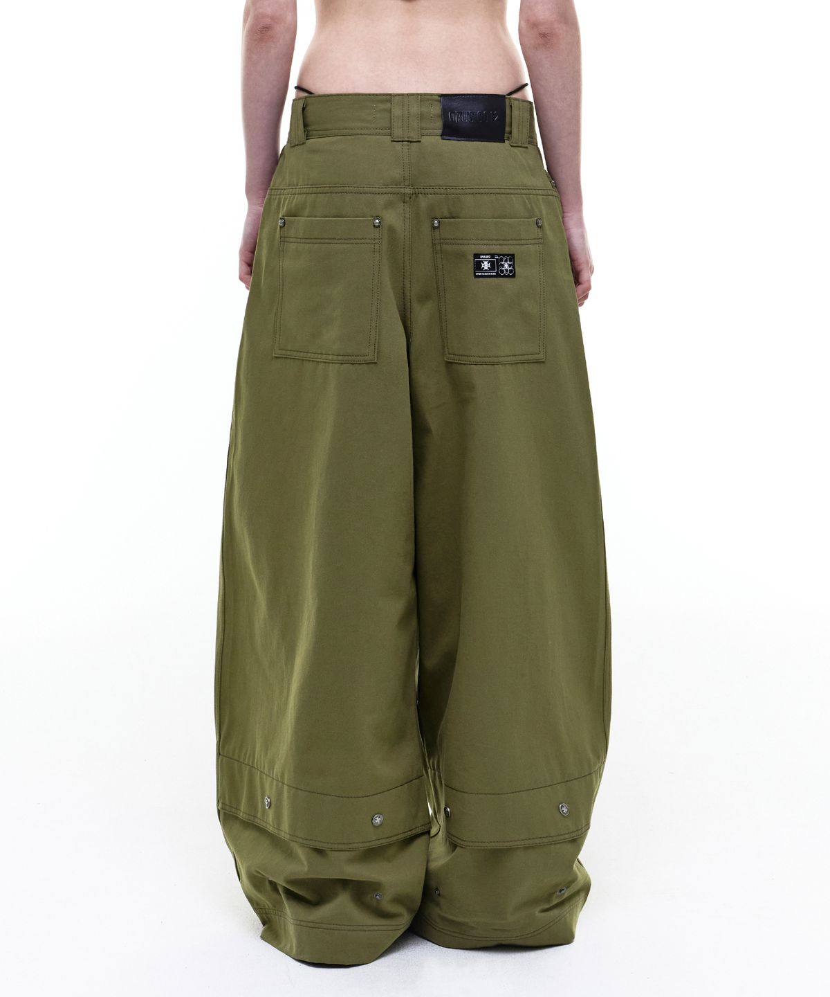 오퍼스 0012(OPUS 0012) Op. 08 MELTED COTTON PANTS KHAKI