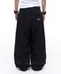 Op. 08 MELTED COTTON PANTS BLACK