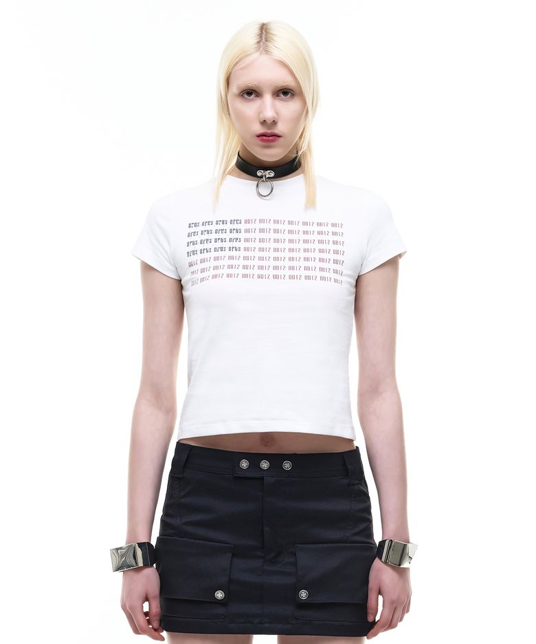 Op. 07 GLORY CROP T-SHIRTS WHITE