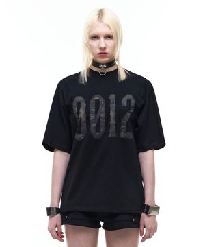Op. 07 CAMO PATCHED T-SHIRTS BLACK