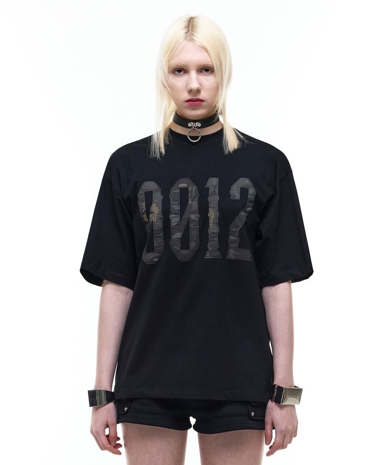 Op. 07 CAMO PATCHED T-SHIRTS BLACK