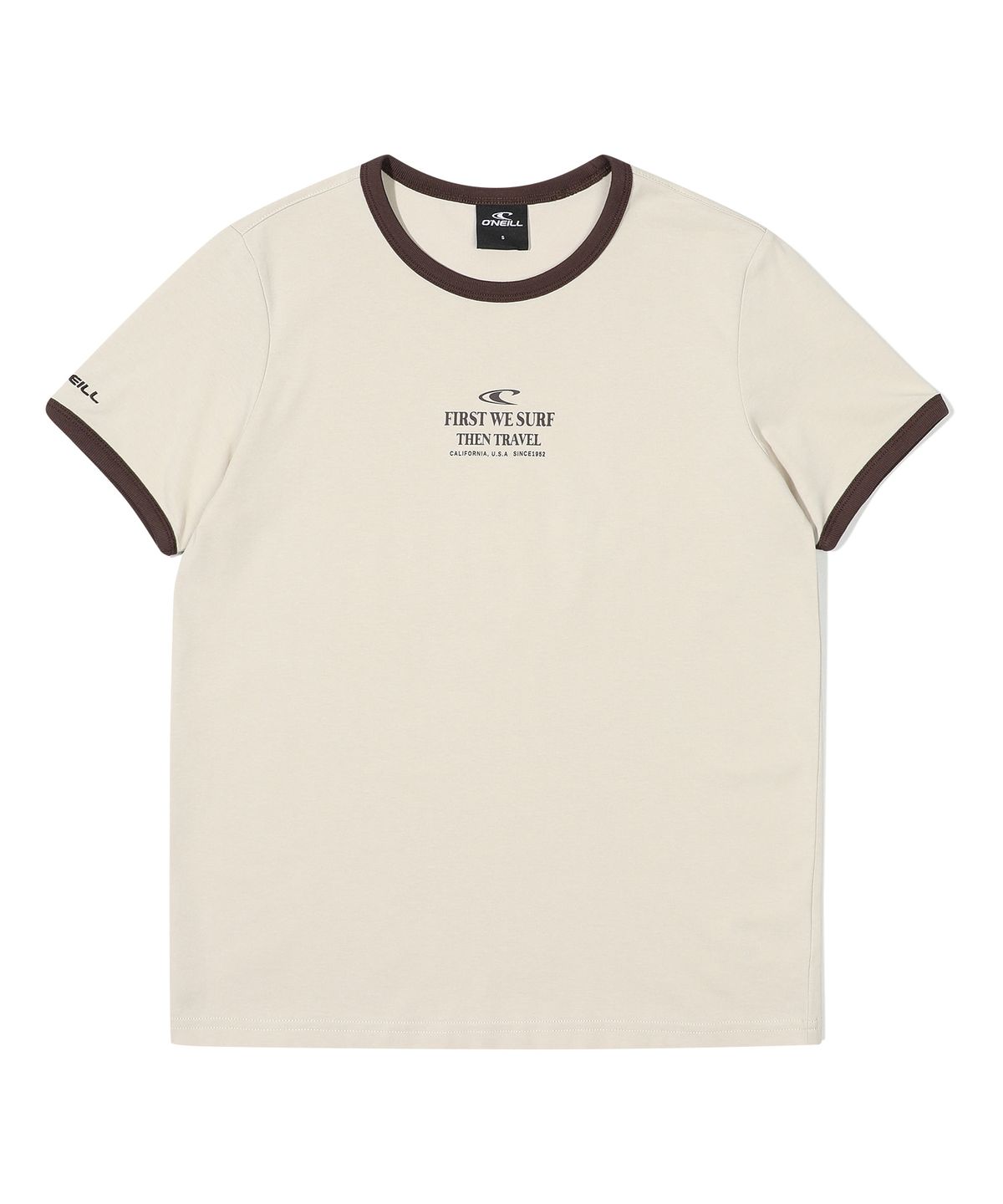 오닐(ONEILL) 여성 호렌 링거 반팔 티셔츠 OWTRO6152-509