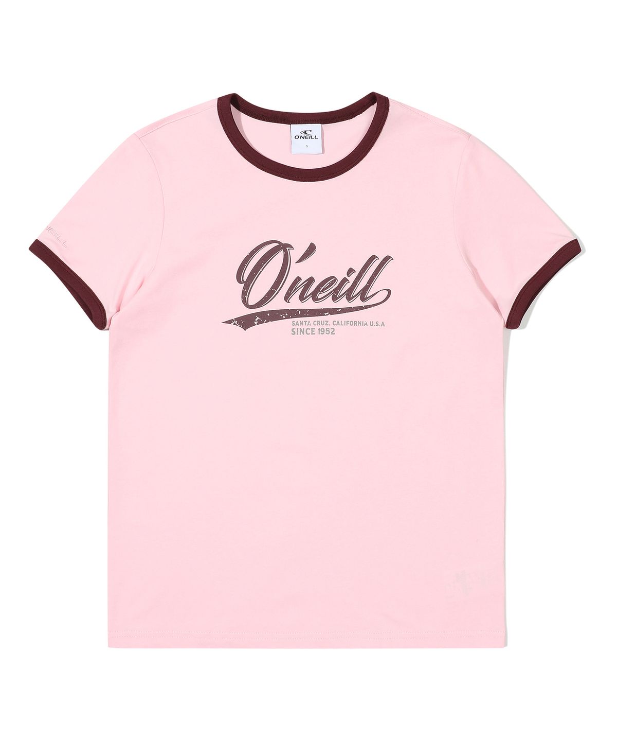 오닐(ONEILL) 여성 플로우 링거 반팔 티셔츠 OWTRO6153-403
