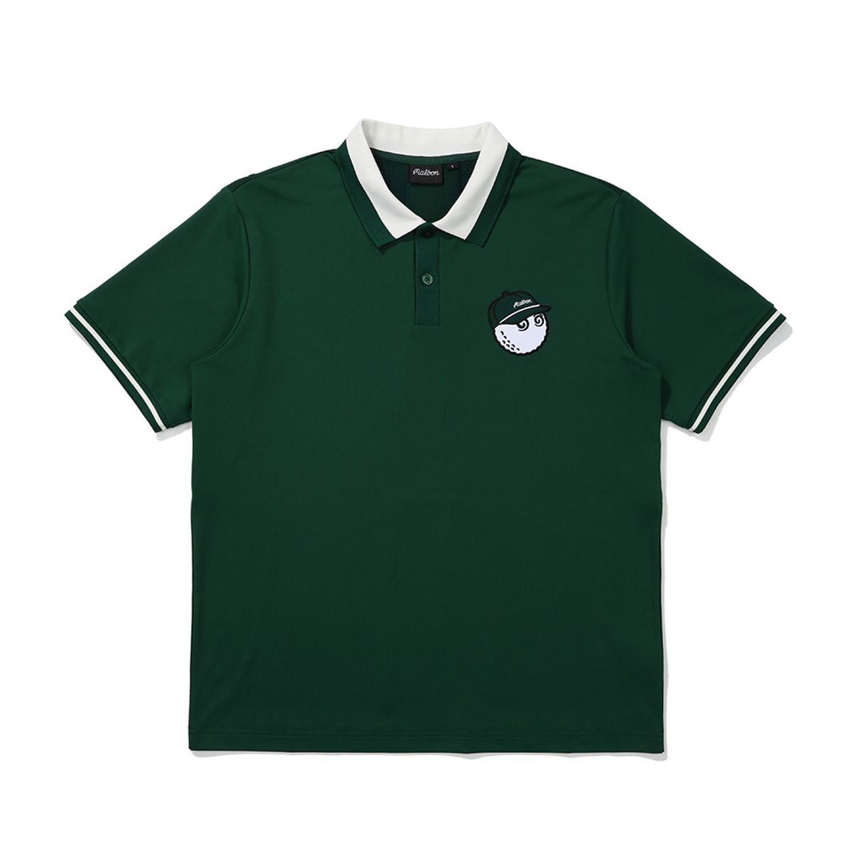 말본 골프(MALBON GOLF) 아모사 하이브리드 폴로 티셔츠 GREEN (MAN)