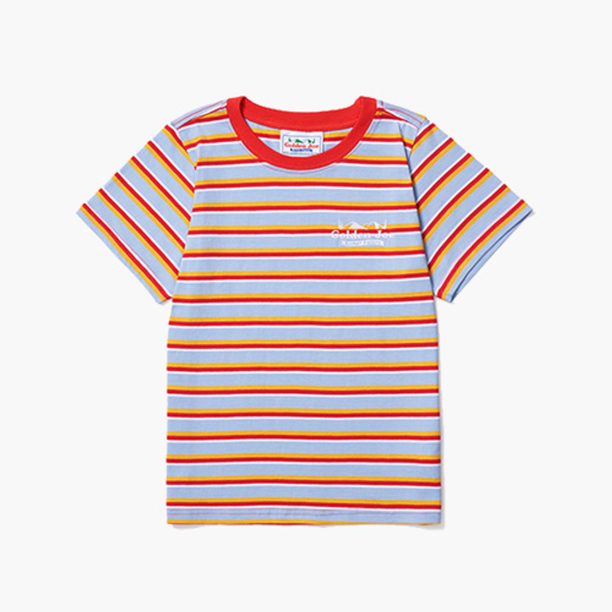 골든조(GOLDENJOE) STRIPE BLUE T-SHIRT