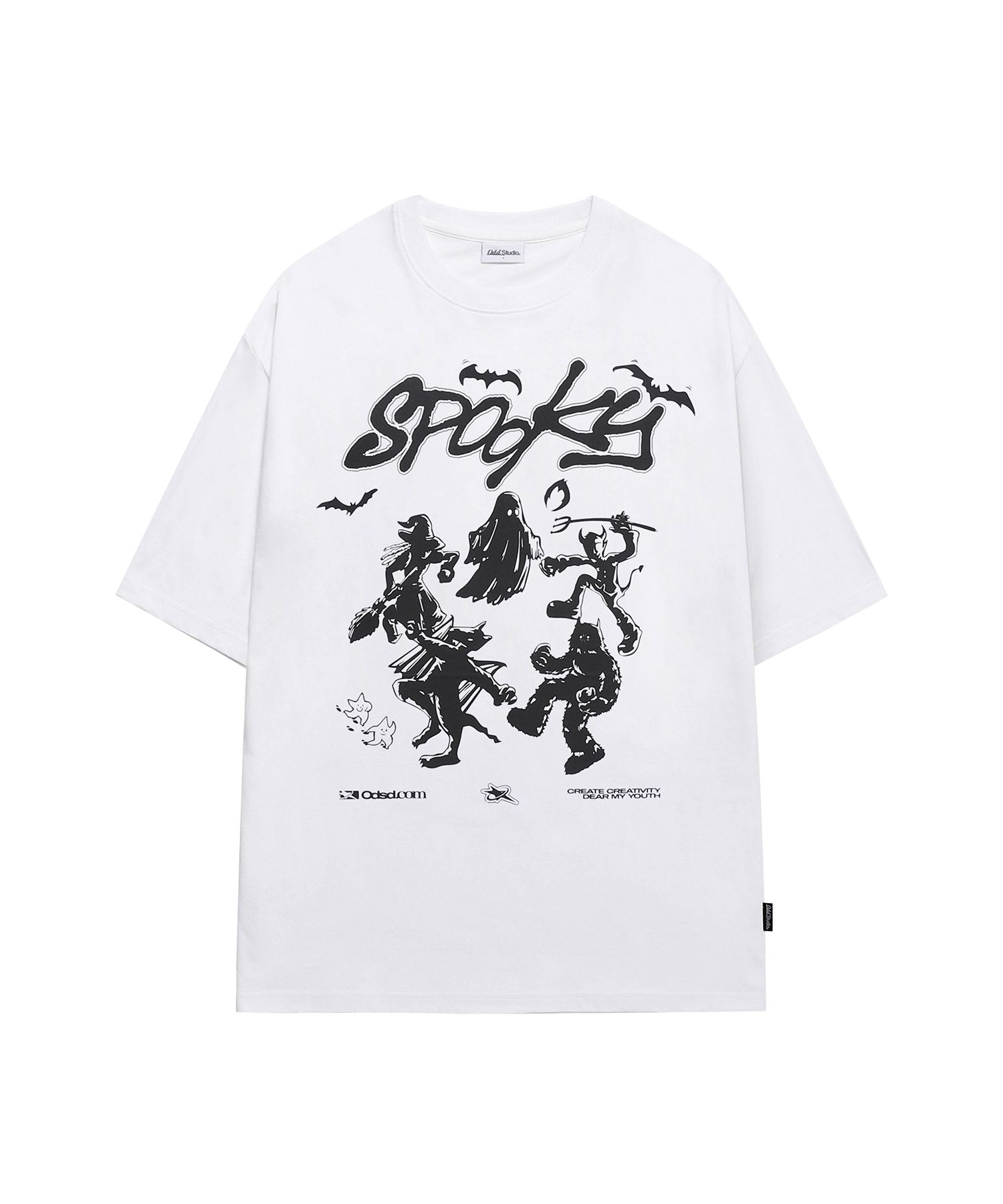 MUSINSA公式 | ODDSTUDIO スプーキーグラフィックオーバーサイズT
