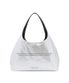 어트랙티브 글로시 숄더백 - SILVER