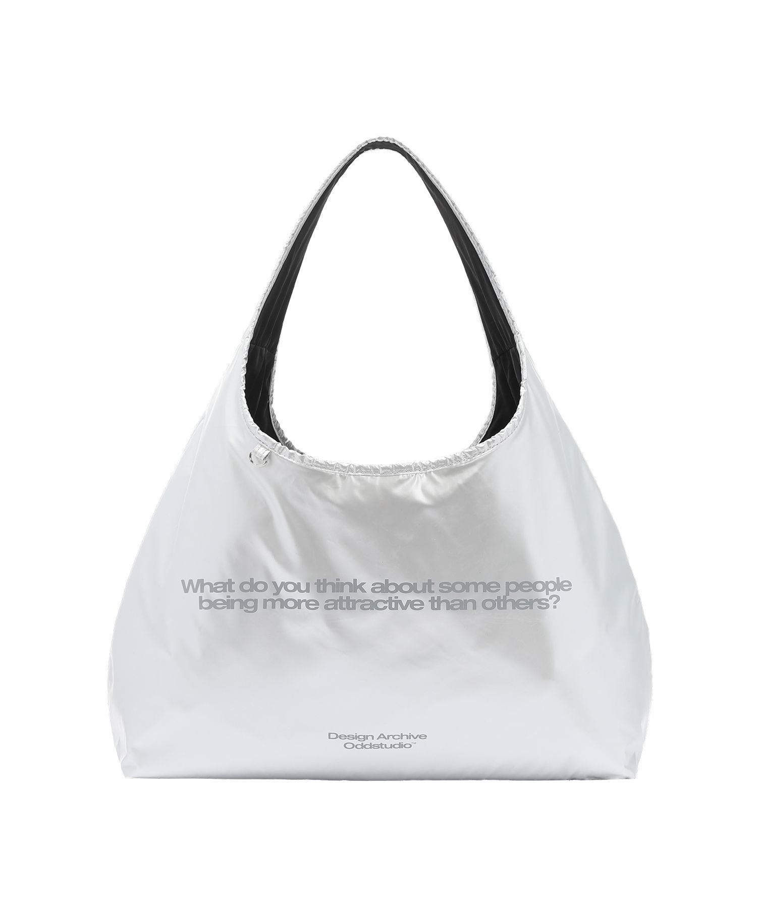 Odd Studio☆Attractive Glossy Shoulder Bag ショルダーバッグ MUSINSA | ODDSTUDIO ATTRACTIVE GLOSSY SHOULDER BAG - SILVER