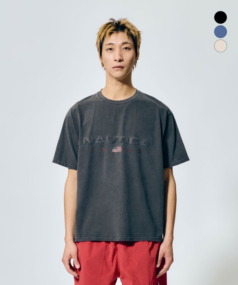 83플래그 피그먼트 티셔츠(3colors) NTS4796